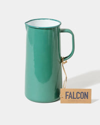 Falcon Enamelware Home 3 Pint Pitcher in Spring Green