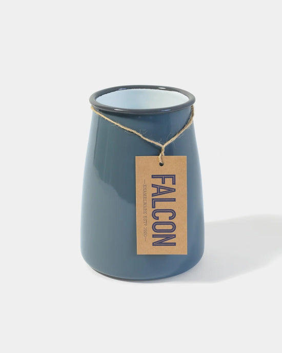 Falcon Enamelware Home Utensil Pot in Pigeon Grey