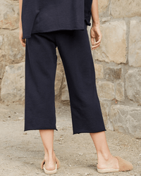 Frank & Eileen Catherine Sweatpant in British Royal Navy 