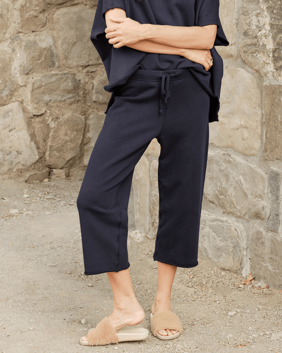 Frank & Eileen Catherine Sweatpant in British Royal Navy 