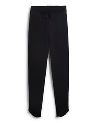 Frank & Eileen Christine Tulip Ankle Sweatpant in Black 