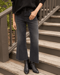 Frank & Eileen Denim Galway Gaucho in 1981 Washed Black