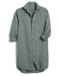 Frank & Eileen Mary Classic Shirtdress in Thyme Denim 