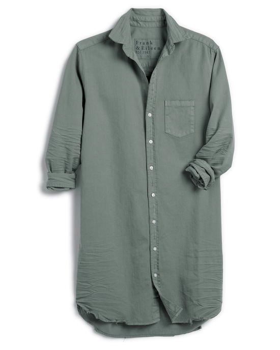 Frank & Eileen Mary Classic Shirtdress in Thyme Denim 