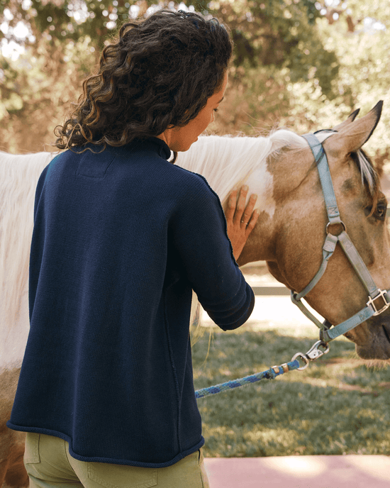 Frank & Eileen Clothing Monterey Sweater in Navy