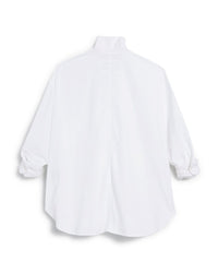 Frank & Eileen Oona Continuous Button Up Shirt in White Superluxe 