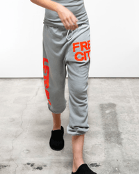 Free City Lets Go OG Supervintage Sweatpant in Silver Plant 