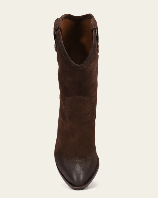 FRYE June Western in Chocolate 