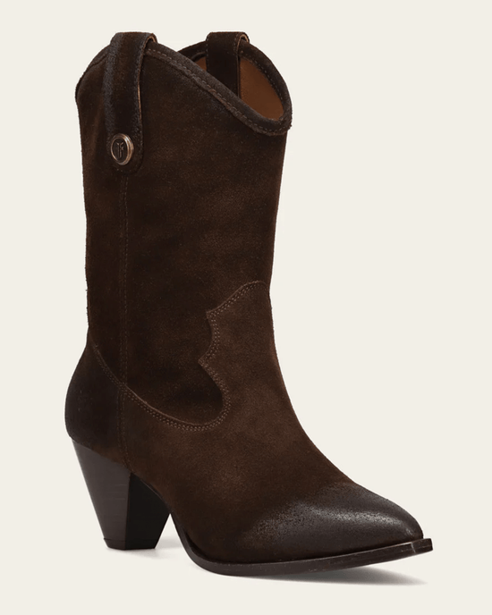 FRYE June Western in Chocolate 