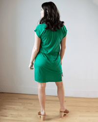 Hartford Clothing Tuur Knitted Dress in Super Green