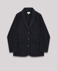 Hartford Vlad Coat in Navy 