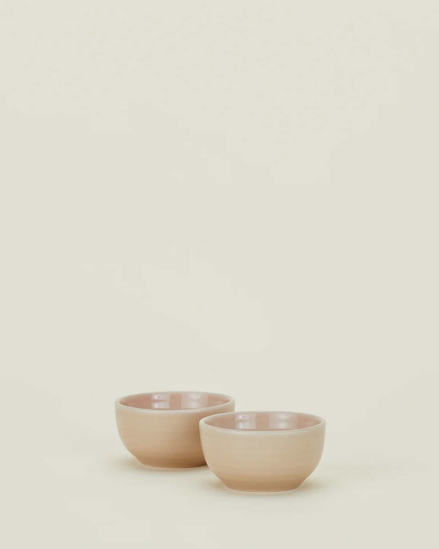 Essential Extra Small Bowls S/2 in Blush