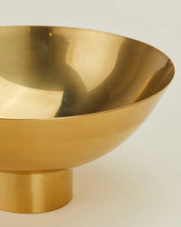 Hawkins New York Home Essential Footed Bowl in Brass