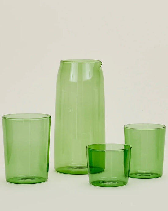 Hawkins New York Essential Glassware - Pitcher in Green 