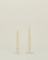 Hawkins New York Home Essential Metal Candle Holders - Set of 2 in Ivory