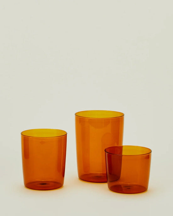 Hawkins New York Home Set of 4 Essential Glassware in Terracotta