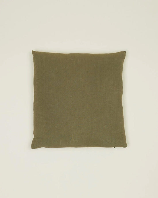 Hawkins New York Home Simple Linen Pillow - 18 x 18 inches in Olive