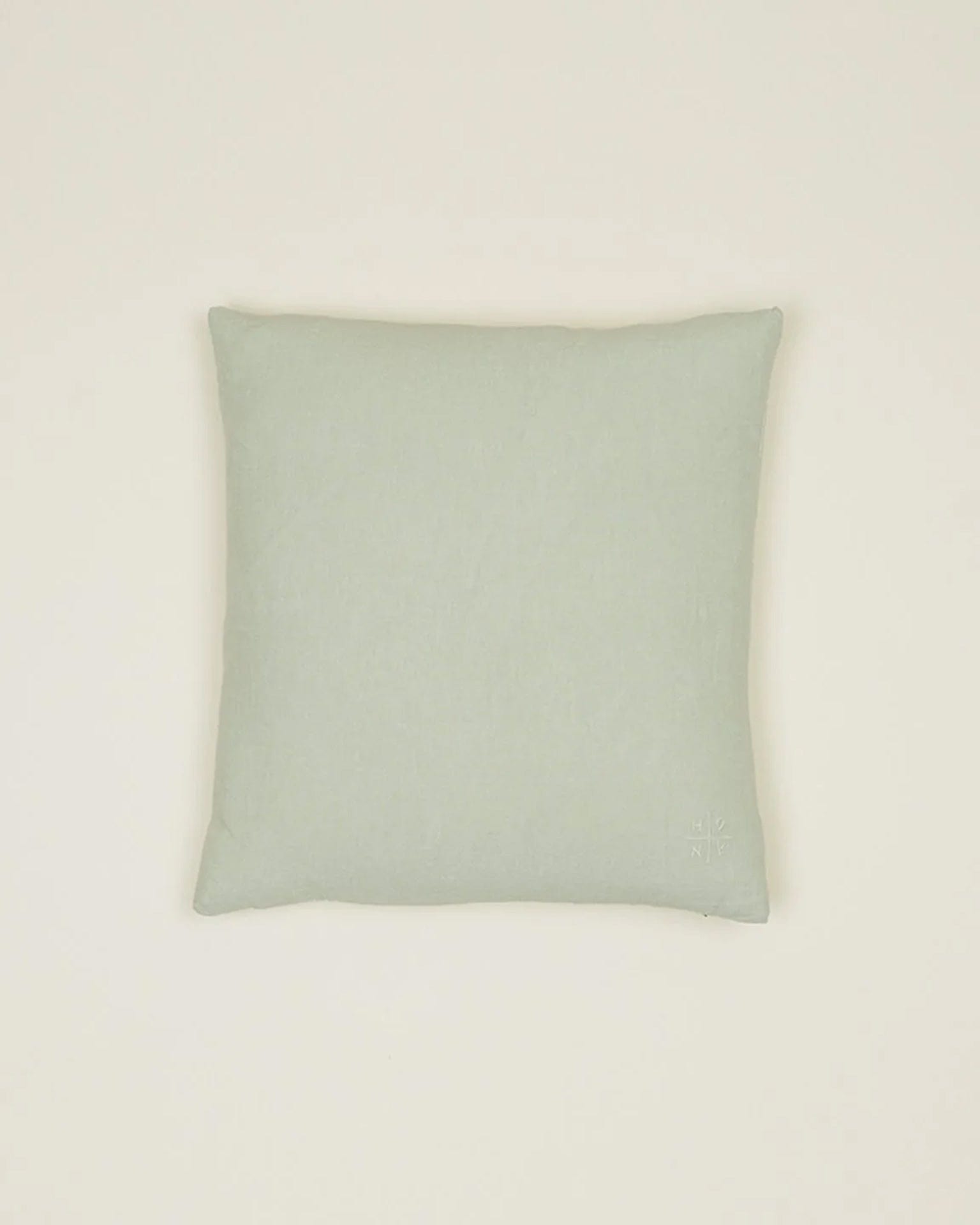 Simple Linen Pillow - 18 x 18 inches in Sage