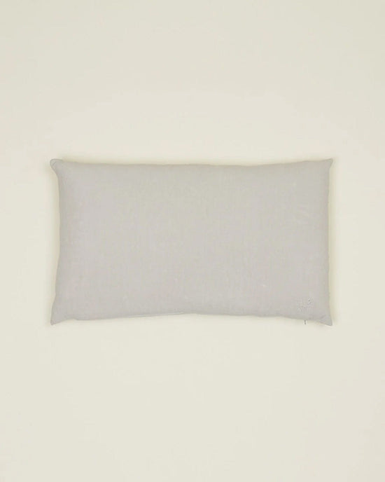 Hawkins New York Simple Linen Pillow - 22 x 12 inches in Light Grey 