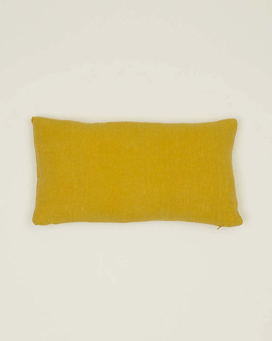 Hawkins New York Home Simple Linen Pillow - 22 x 12 inches in Mustard