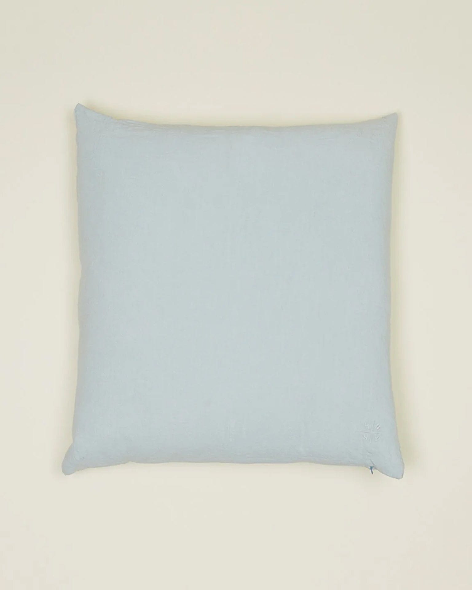 Simple Linen Pillow - 22 x 22 inches in Sky