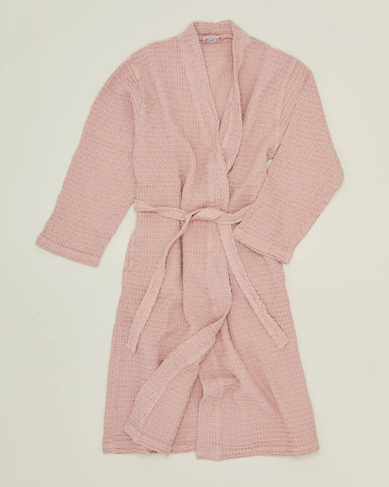 Hawkins New York Home Simple Waffle Bathrobe in Blush