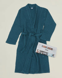 Hawkins New York Home Simple Waffle Bathrobe in Peacock