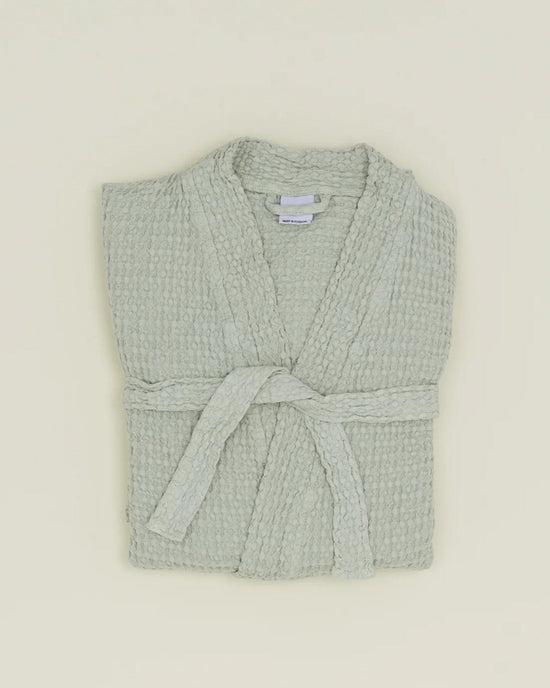 Hawkins New York Simple Waffle Bathrobe in Sage 