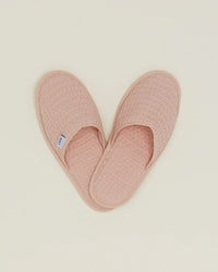 Hawkins New York Home Simple Waffle Slippers in Blush