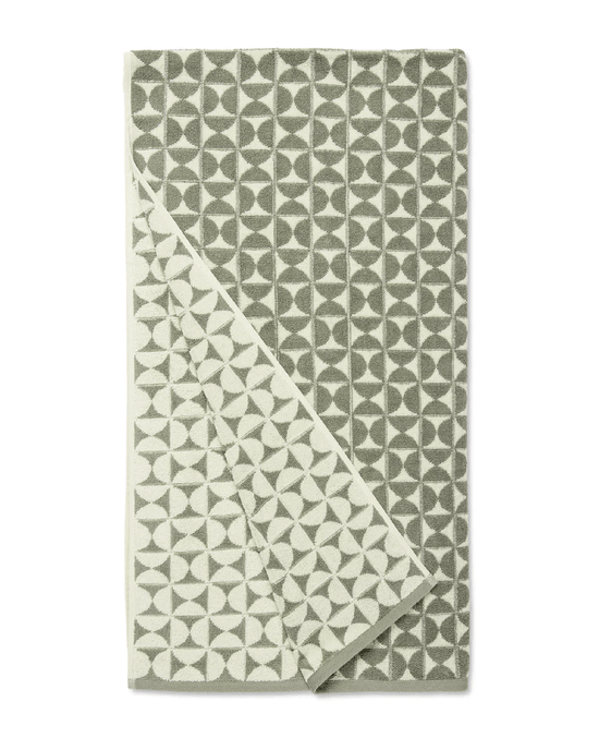 House No.23 Home Sage Harper Towel in Sage