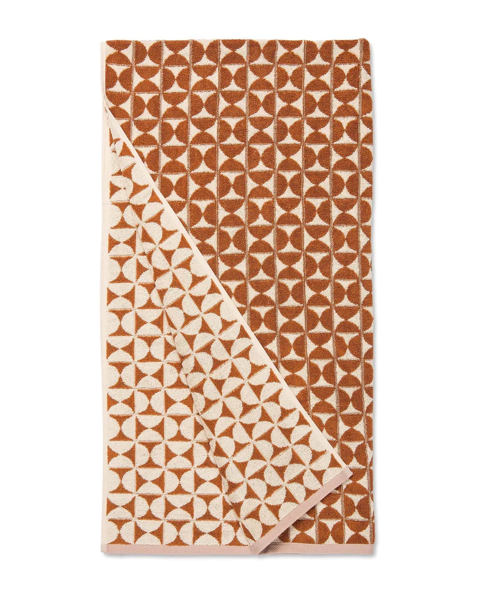 Harper Towel in Sudan Brown