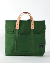 IMMODEST COTTON Construction Tote in Pine 