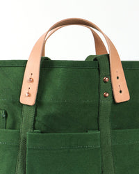 IMMODEST COTTON Construction Tote in Pine 