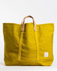 IMMODEST COTTON Accessories Large East West Tote in Chartreuse