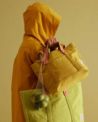 IMMODEST COTTON Accessories Lunch Tote in Chartreuse