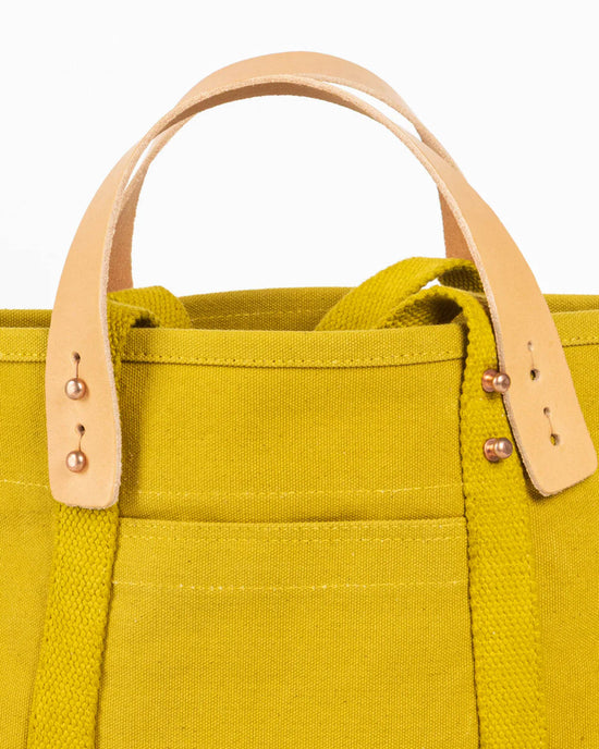 IMMODEST COTTON Accessories Lunch Tote in Chartreuse