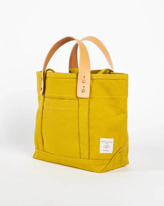 IMMODEST COTTON Accessories Lunch Tote in Chartreuse