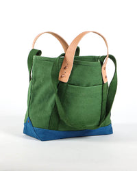 IMMODEST COTTON Accessories Lunch Tote in Pine/Ocean