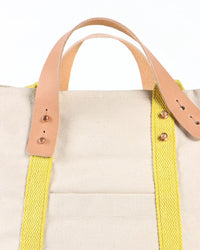 IMMODEST COTTON Accessories Small Zipper Tote in Earth