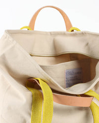 IMMODEST COTTON Accessories Small Zipper Tote in Earth