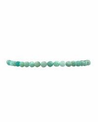 Karen Lazar Design Jewelry 3MM Sig Bracelet with Amazonite & Yellow Gold