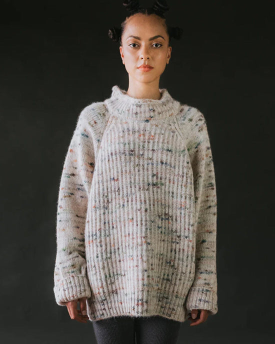 Mabli Clothing Blewog Pullover in Jewel Speckle