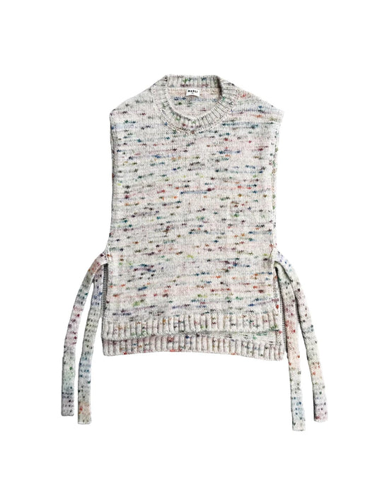 Mabli Clothing Blewog Vest in Jewel Speckle