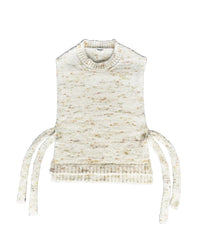 Mabli Clothing Blewog Vest in Moss Speckle