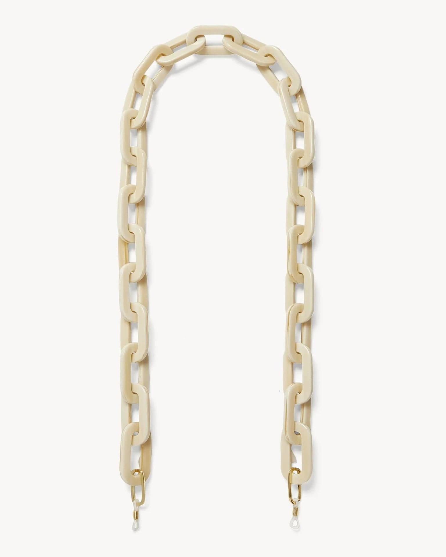 Chunky Sunglass Chain in Alabaster