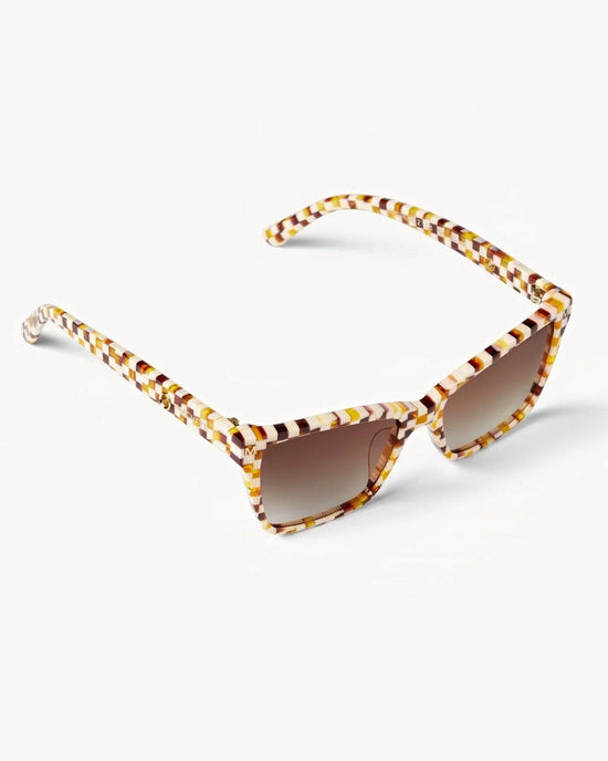 Machete Accessories Sally Sunglasses in Tortoise Checker