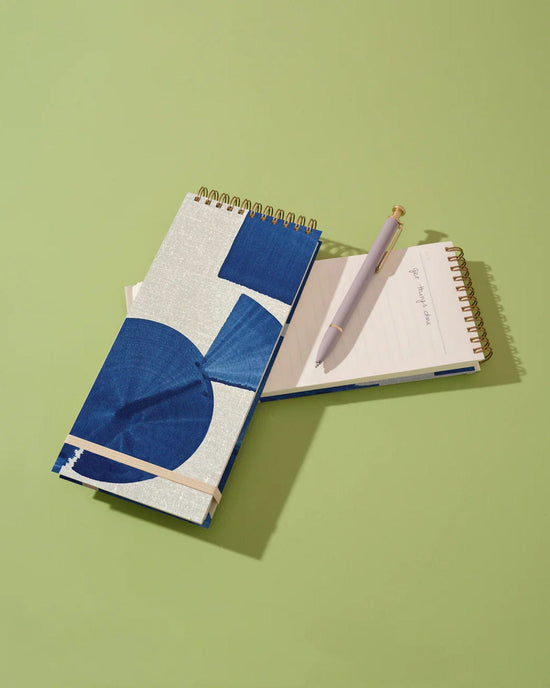 MŌGLEA Indigo Slim Notebook - Ruled 