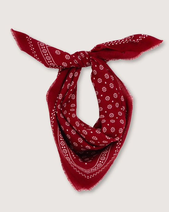 Moismont Bandana No 676 in Red Wine 