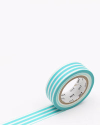 mt masking tape Tape Single: Border Soda Blue 