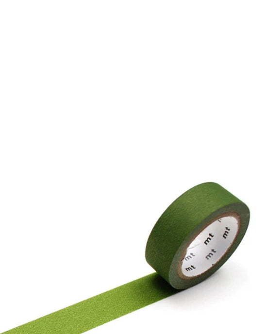 mt masking tape Tape Single: Matte Olive Green 